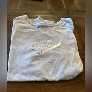 Baby Blue Nike T Shirt - 1X